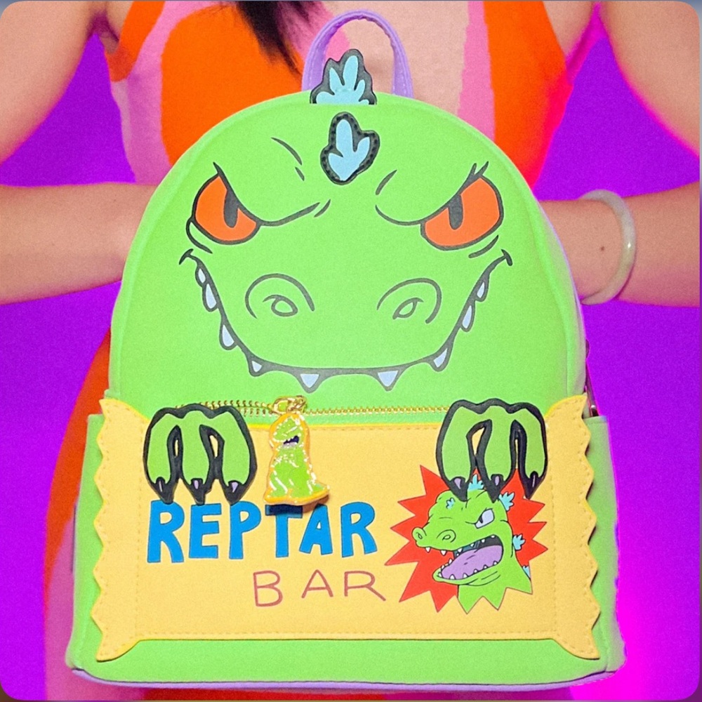 LOUNGEFLY RUGRATS REPTAR MINI BACKPACK - EXCLUSIVE